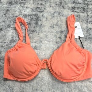 Shoshanna Coral Bikini top